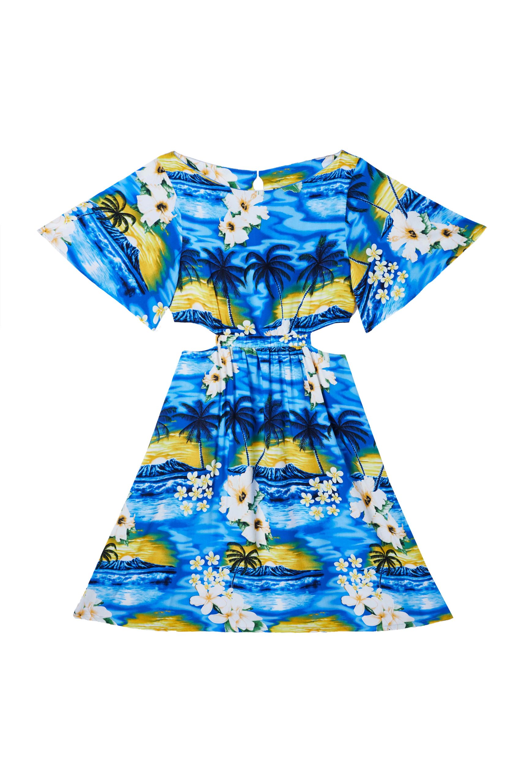 Sabrina Bell-Sleeve Dress