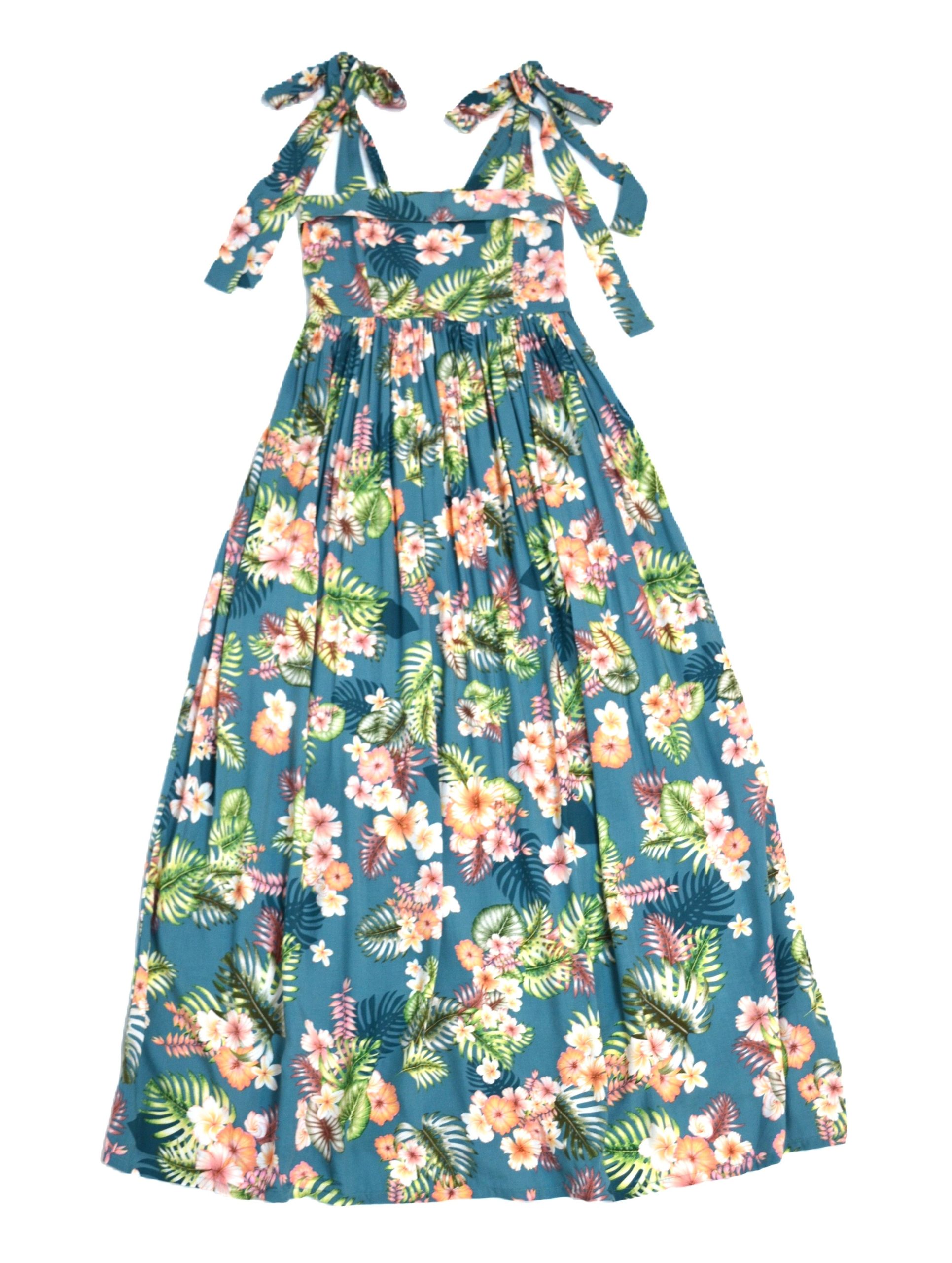 WDD4R: Pixie-shoulder maxi babydoll dress
