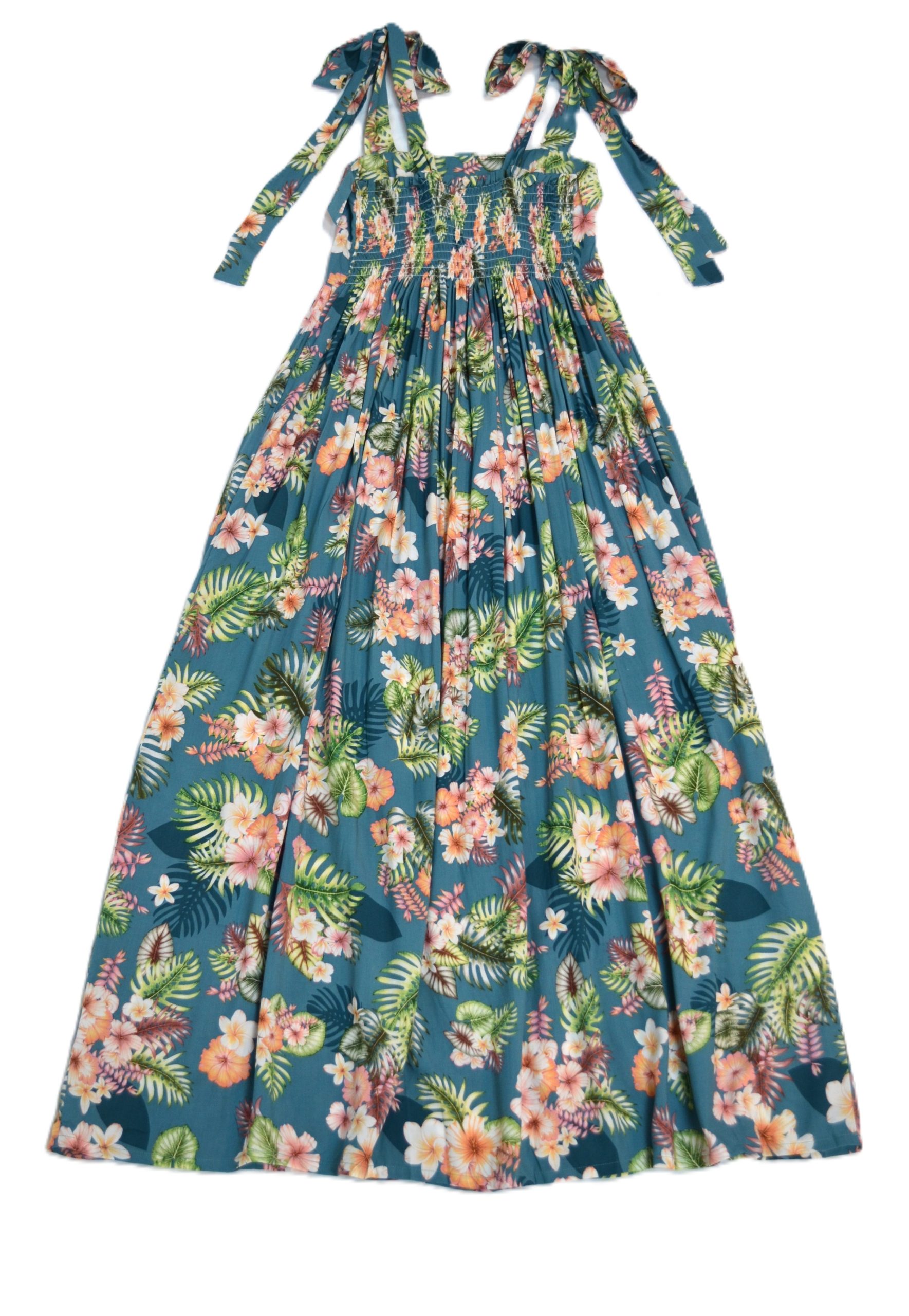 WDD4R: Pixie-shoulder maxi babydoll dress
