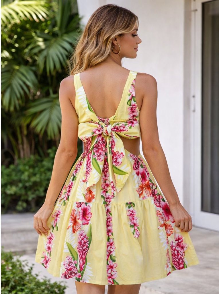 WDH14R: Bowknot Princess-line dress