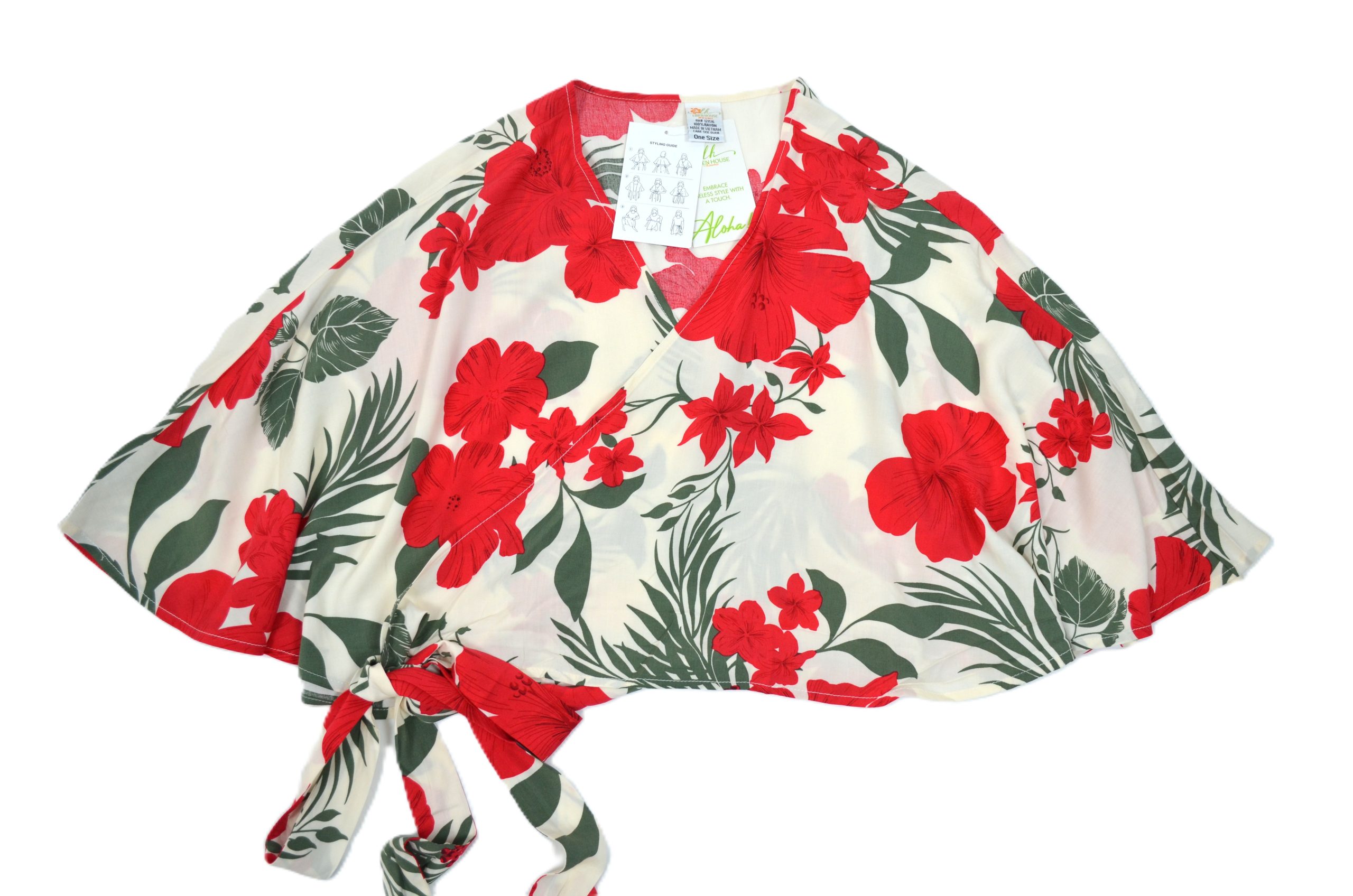 WSH2F: Tie cape shirt