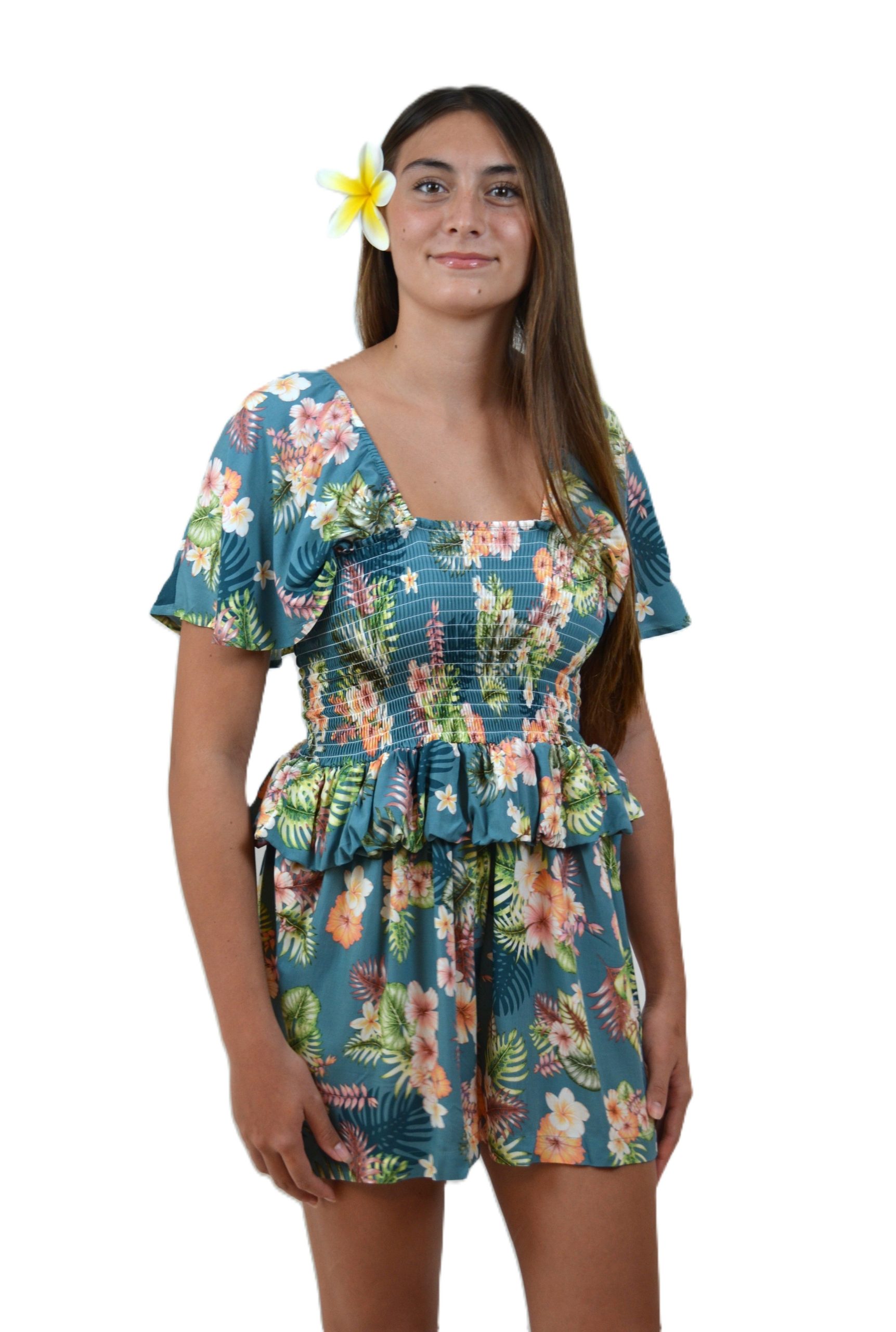 WDH11F: Pixie-shoulder jumpsuit