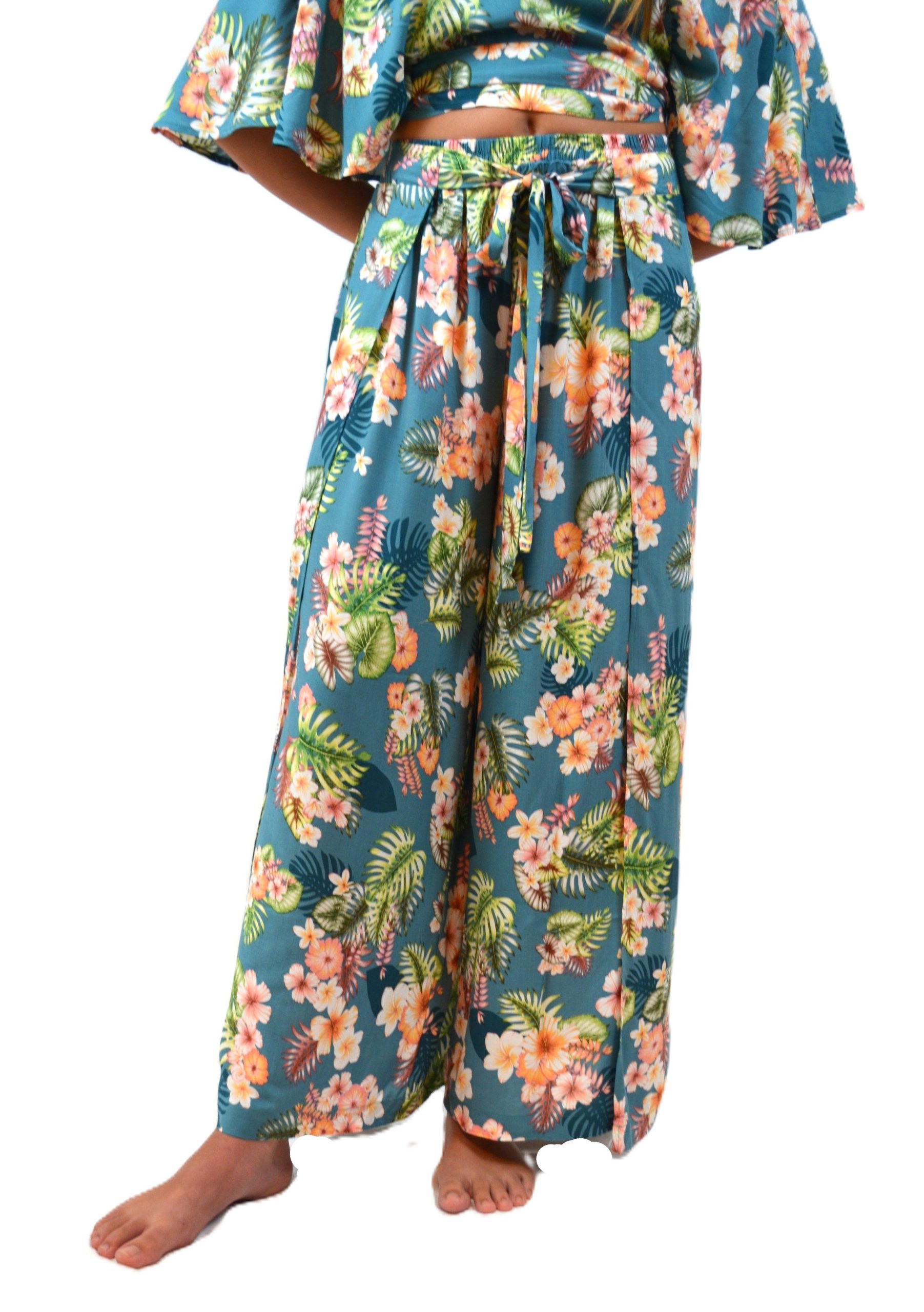 WPD35R: Side-split long pants