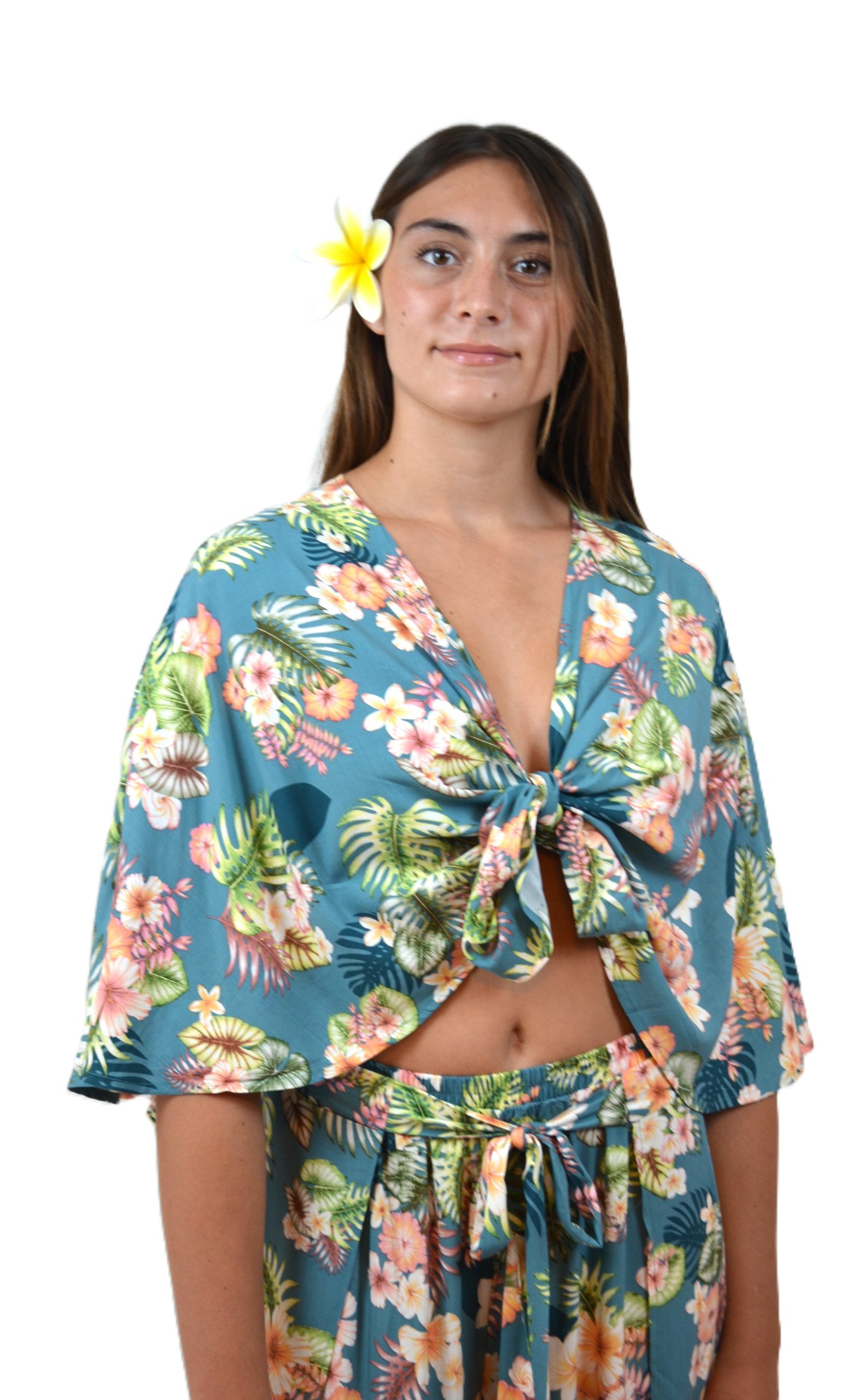 WSH2F: Tie cape shirt
