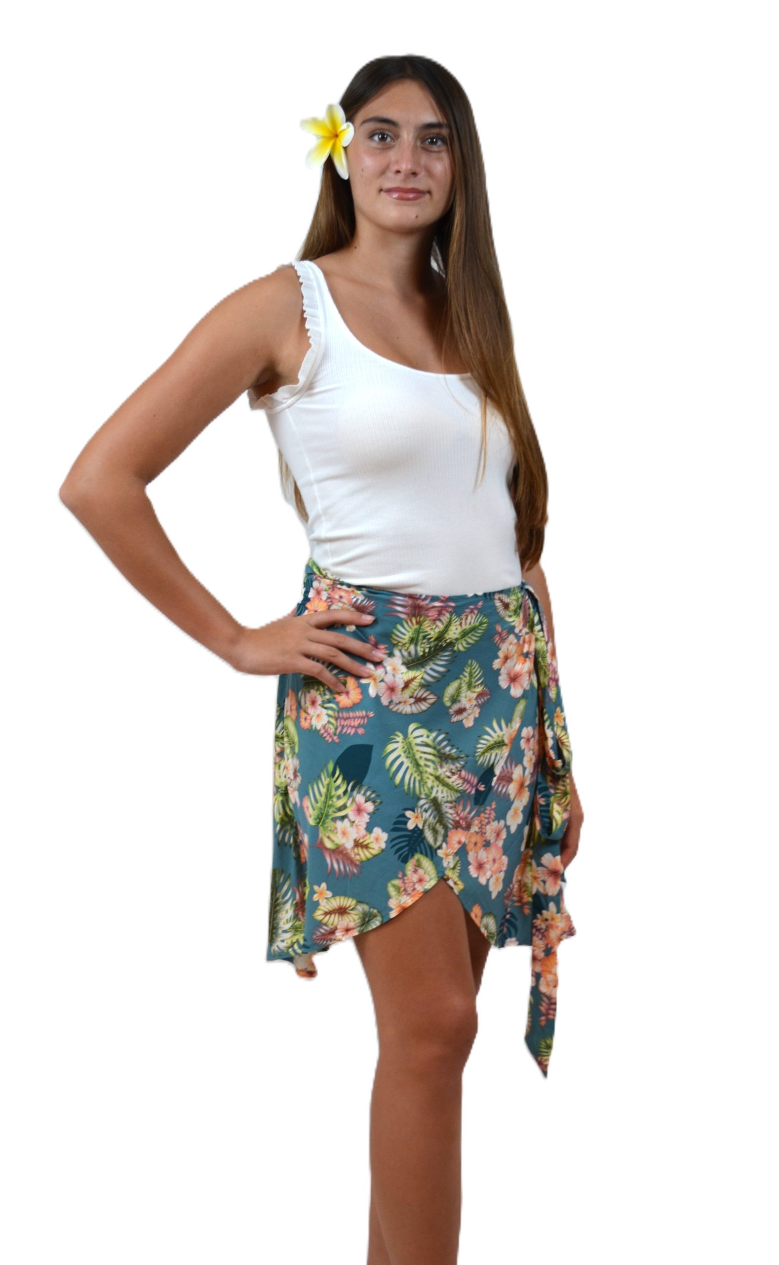 WSH2F: Tie cape shirt