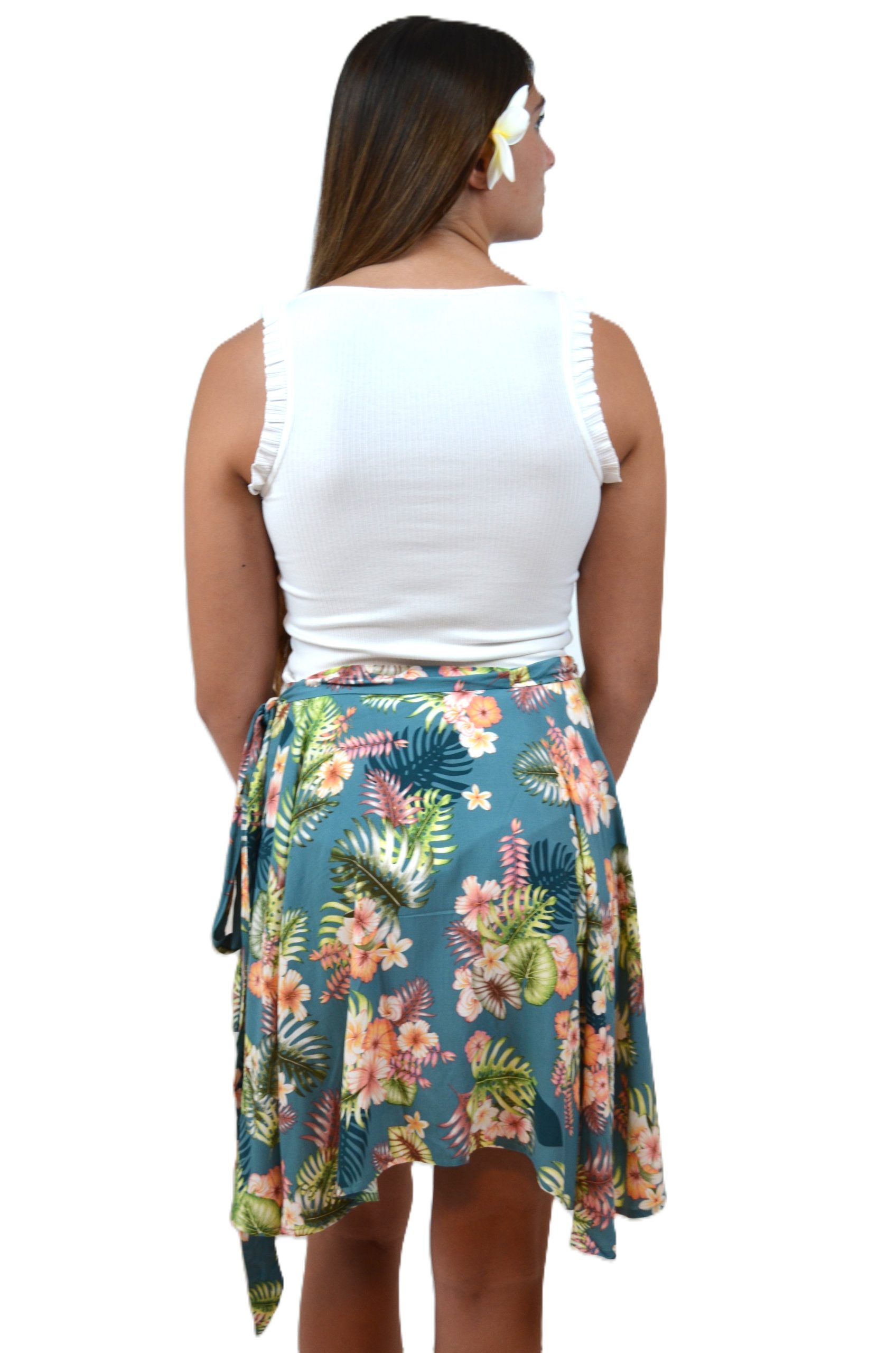 WSH2F: Tie cape shirt