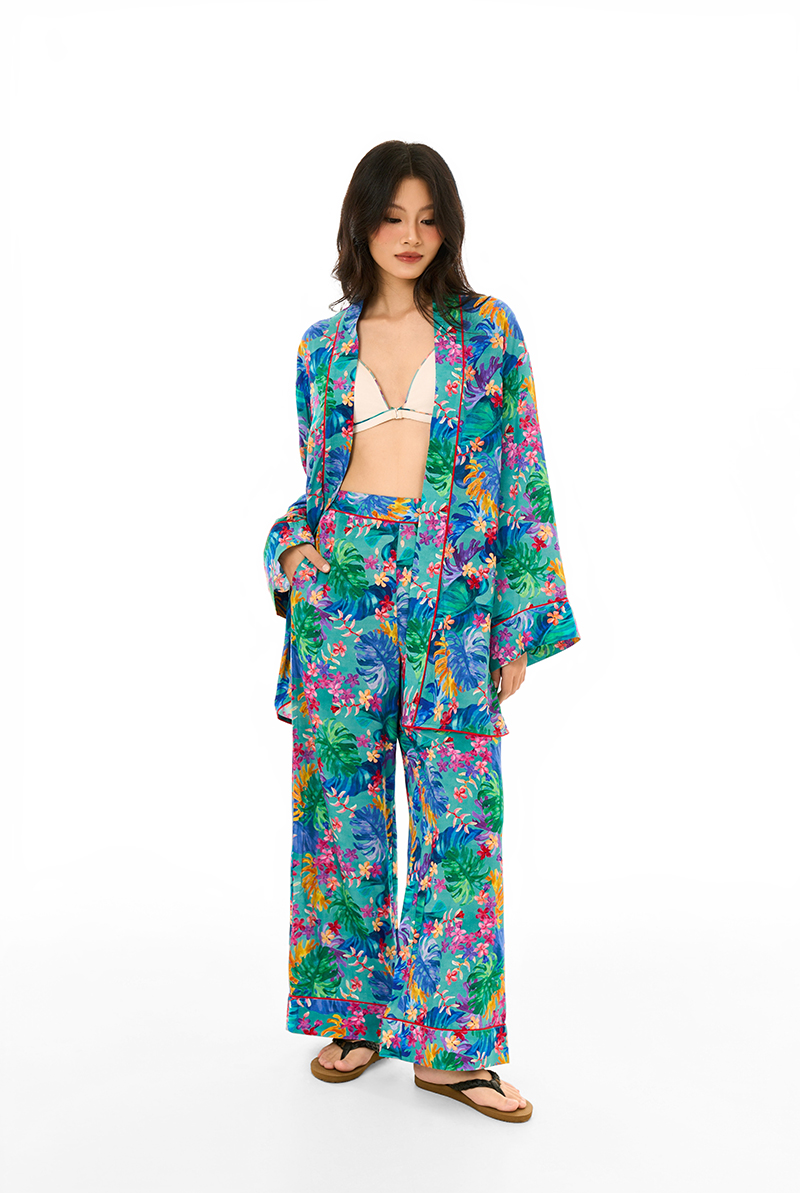 Painted Pacific Kimono