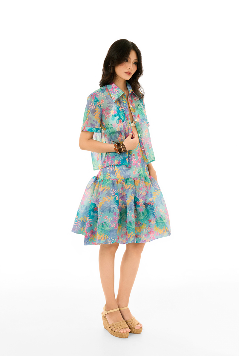 Organza Bloom Skirt