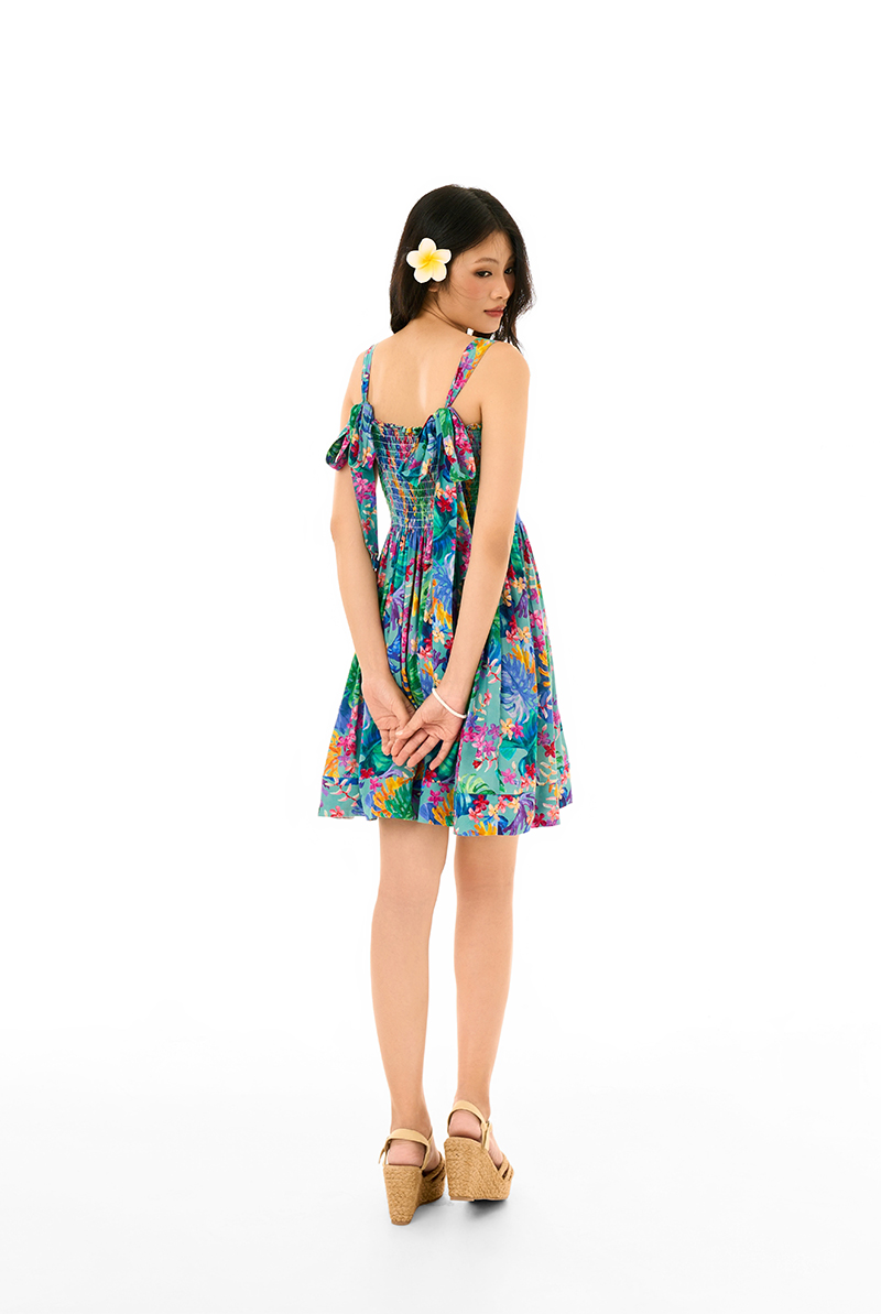 Painted Pacific Print Tank Pixie Dress