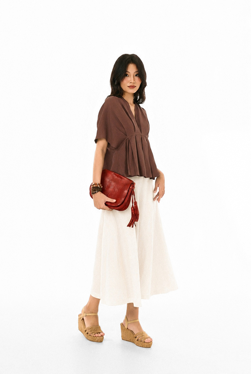 Linen Horizon Skirt