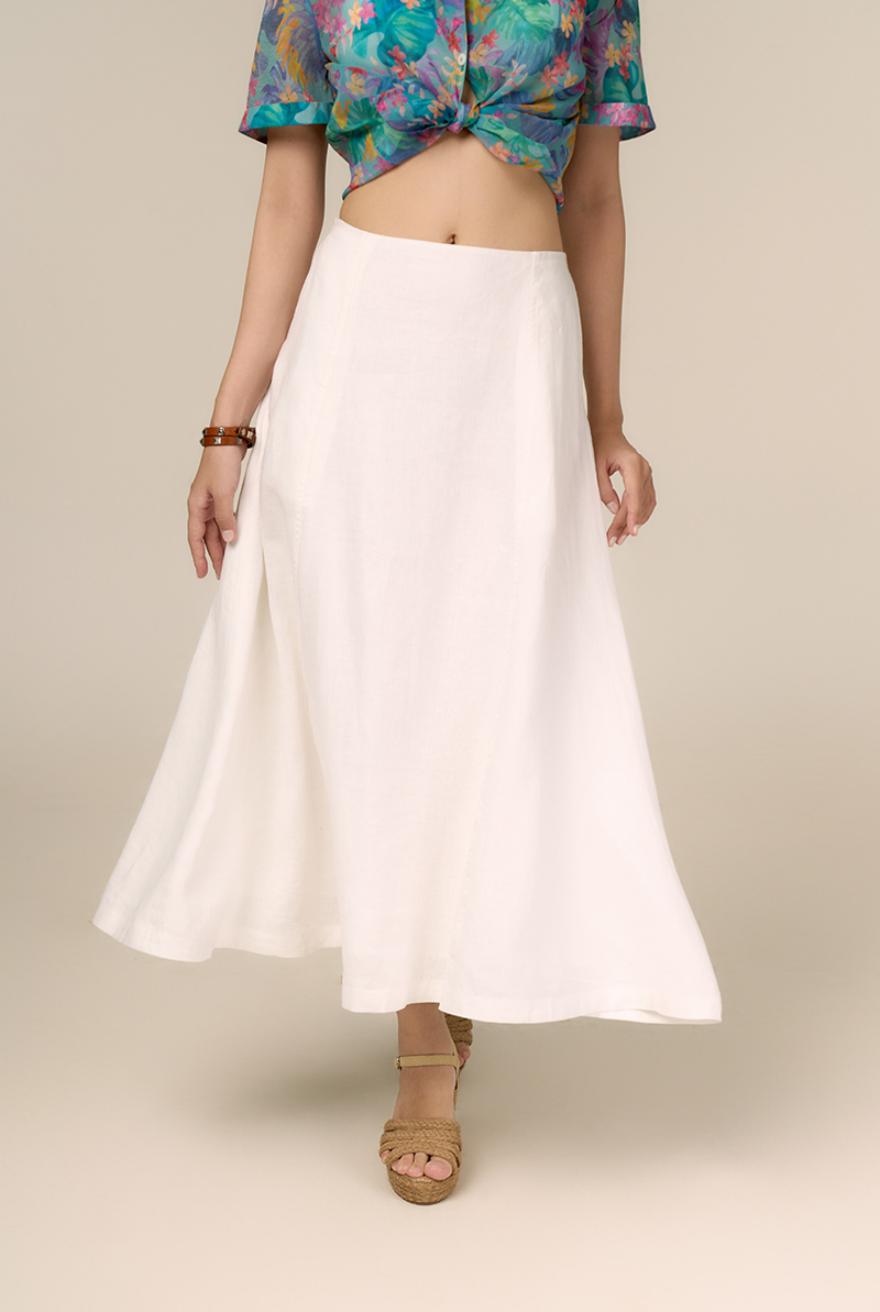 Linen Horizon Skirt