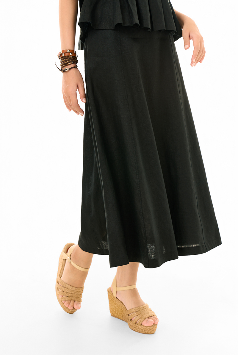 Linen Horizon Skirt